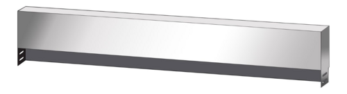 Serv-Ware UC72-BS Underbar Equipment Splash