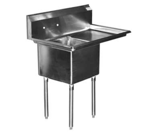 Serv-Ware 1CWPH1824R-18 Sink, (1) One Compartment