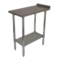 Serv-Ware FTG-3024-4 Work Table,  24" - 27", Stainless Steel Top