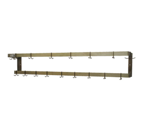 Serv-Ware SW-60-CWP Pot Rack, Wall-Mounted