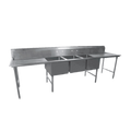 Serv-Ware 3C14H20282-36 Sink, (3) Three Compartment