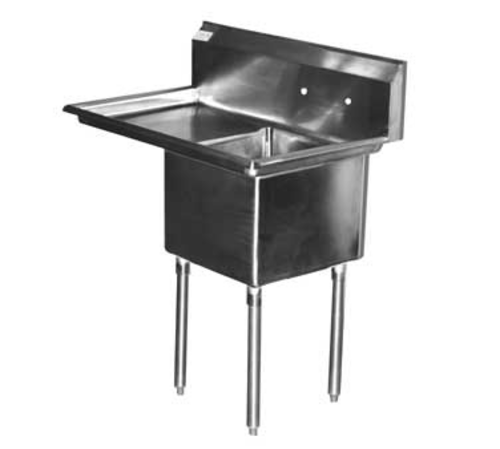 Serv-Ware D1CWP1818L-18 Sink, (1) One Compartment