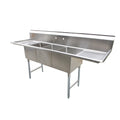 Serv-Ware D3CWP1620 Sink, (3) Three Compartment