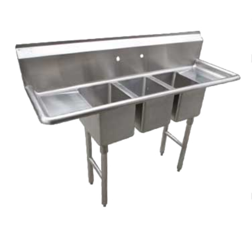 Serv-Ware CS3CWP1410 Sink, (3) Three Compartment