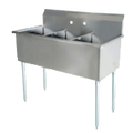 Serv-Ware BS3-1221 Sink, (3) Three Compartment