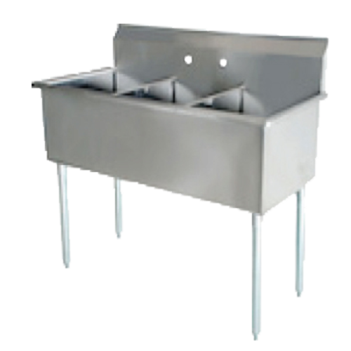 Serv-Ware BS3-1221 Sink, (3) Three Compartment