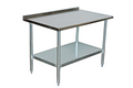 Serv-Ware T2430CWP-4-T-V Work Table,  30" - 35", Stainless Steel Top