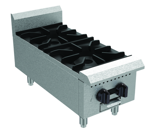 Serv-Ware SHPS-12-SA Hotplate, Countertop, Gas