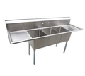 Serv-Ware E3CWP18182-24 Sink, (3) Three Compartment