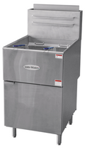 Serv-Ware SGF-70N Fryer, Gas, Floor Model, Full Pot