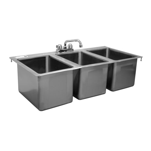 Serv-Ware DIS-3C1620-CWP Sink, Drop-In