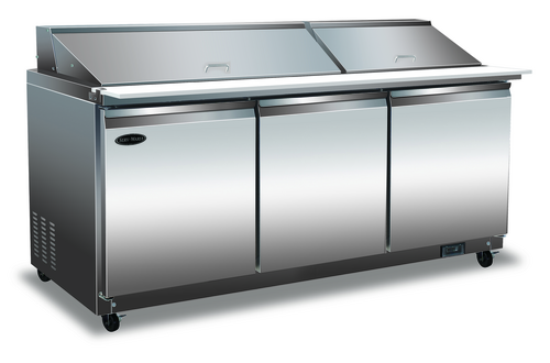 Serv-Ware SP72-30M-HC-T Refrigerated Counter, Mega Top Sandwich / Salad Unit