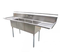 Serv-Ware D3CWP18182-18 Sink, (3) Three Compartment