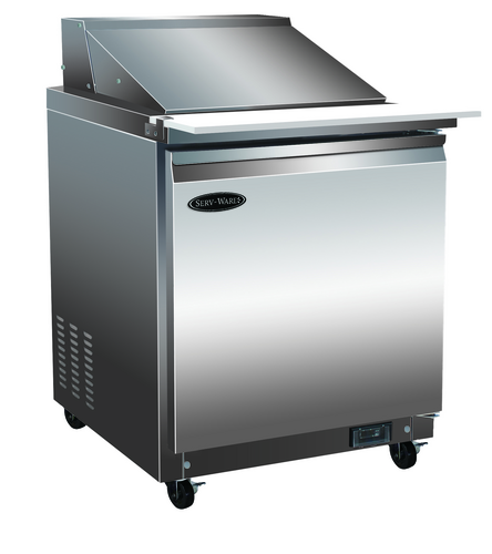 Serv-Ware SP29-8-HC-T Refrigerated Counter, Sandwich / Salad Unit
