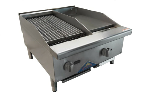 Comstock-Castle CS-12C-12G Griddle / Charbroiler, Gas, Countertop