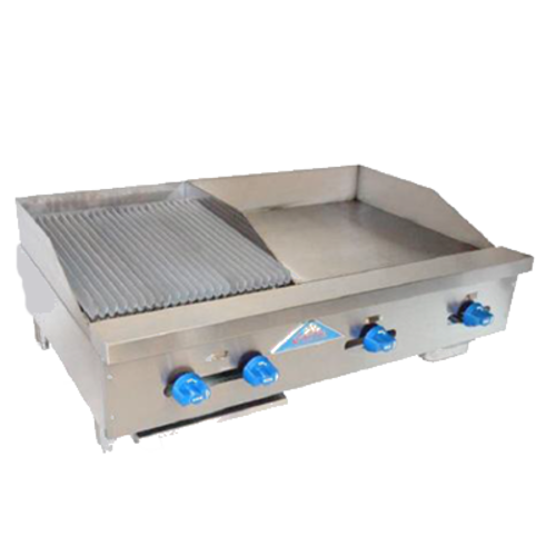 Comstock-Castle FHP42-24-1.5LB Griddle / Charbroiler, Gas, Countertop