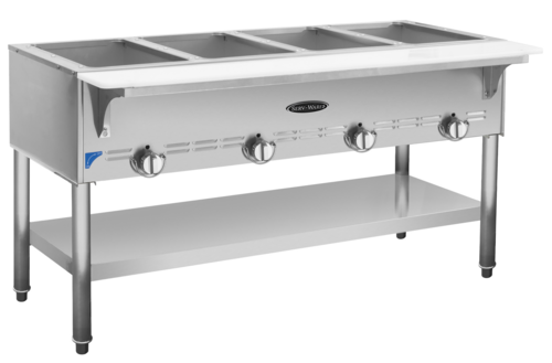 Serv-Ware SWGST-4 Serving Counter, Hot Food, Gas