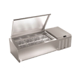 Serv-Ware TR60-HC Refrigerated Countertop Pan Rail
