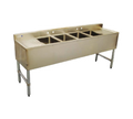 Serv-Ware BAR4B72-LR-CWP Underbar Sink Units