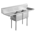 Serv-Ware D2CWP18182-18 Sink, (2) Two Compartment
