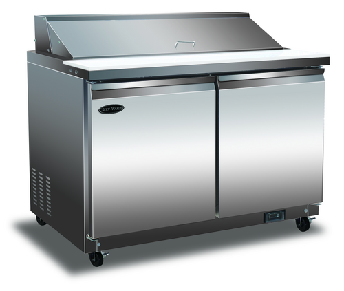 Serv-Ware SP48-18M-HC-T Refrigerated Counter, Mega Top Sandwich / Salad Unit