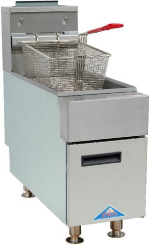 Comstock-Castle CCGTF-25-N Fryer, Gas, Countertop, Full Pot