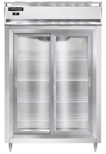 Continental D2RSNSSSGD Refrigerator, Reach-In