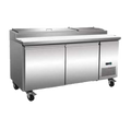 Serv-Ware PP71-9-HC Refrigerated Counter, Pizza Prep Table