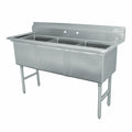 Advance Tabco FC-3-1620 Sink, (3) Three Compartment