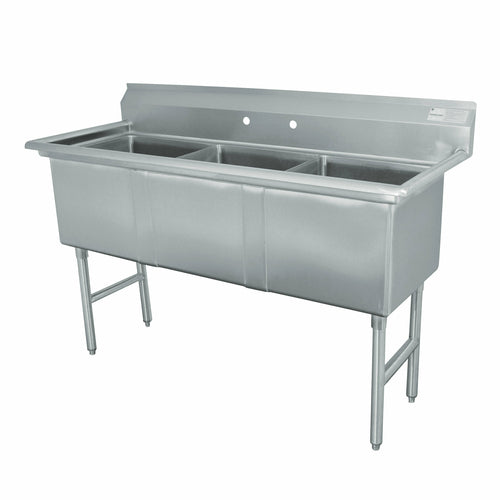 Tbco Kitchen Advance Tabco FS-3-3024 Sink, (3) Three Compartment – Direct Kitchen ...