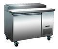 Serv-Ware PP44-6-HC Refrigerated Counter, Pizza Prep Table