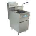 Comstock-Castle GF85-N Fryer, Gas, Floor Model, Full Pot