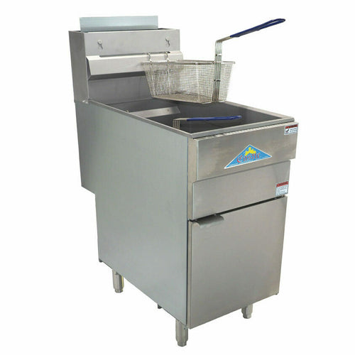 Comstock-Castle GF85-P Fryer, Gas, Floor Model, Full Pot