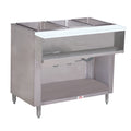Advance Tabco WB-3G-NAT-BS Serving Counter, Hot Food, Gas