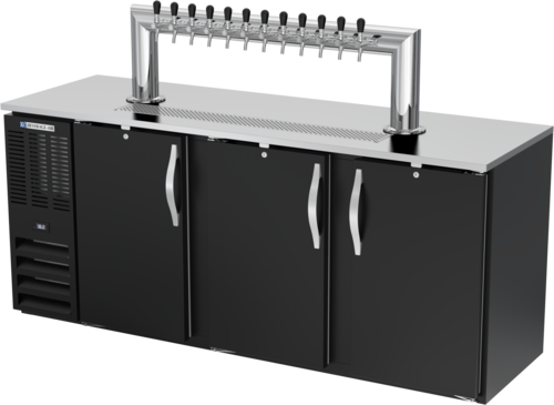 Beverage Air DDN78HC-B-12T Draft Beer Cooler