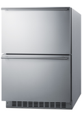 Summit Commercial SPRF34D7 Refrigerator Freezer, Undercounter, Reach-In