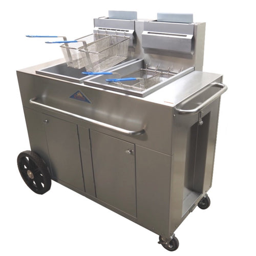 Comstock-Castle CS-ODF-2-P Fryer, Gas, Outdoor Portable