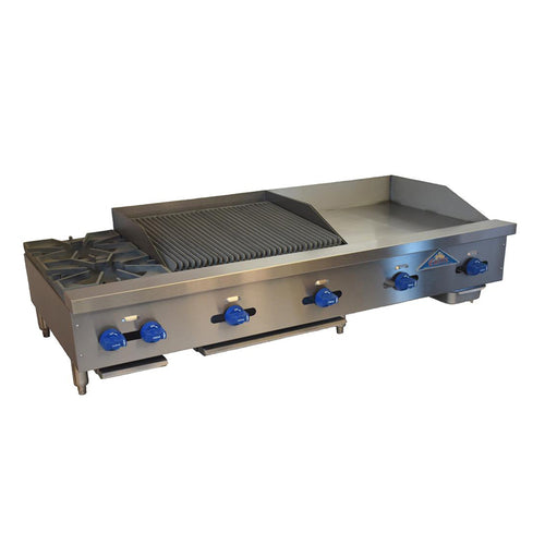 Comstock-Castle 3260-36-2RB Griddle / Charbroiler, Gas, Countertop