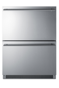 Summit Commercial ADFD2D24 Refrigerator, Undercounter, Reach-In