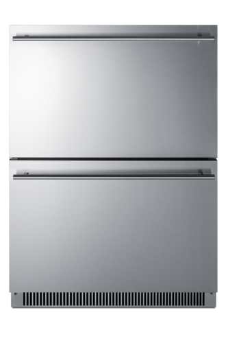 Summit Commercial ADFD2D24 Refrigerator, Undercounter, Reach-In