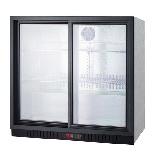 Summit Commercial SCR700BCSS Refrigerator, Merchandiser, Countertop