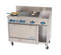 Comstock-Castle F3430-12-1RB Range, 48" Restaurant, Gas