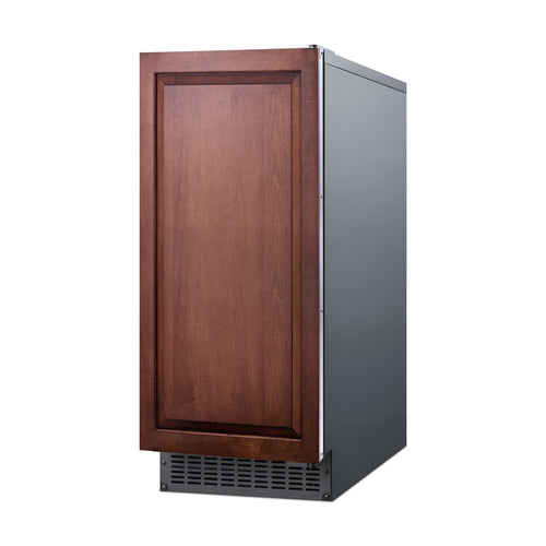 Summit Commercial BIM68OSPUMPIF Ice Maker with Bin, Cube-Style