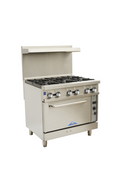 Comstock-Castle CCR6-C Range, 36" Restaurant, Gas