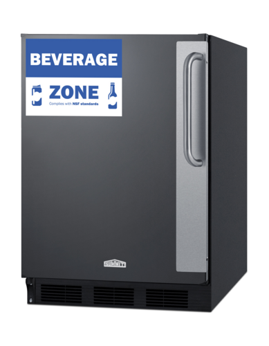Summit Commercial FF6BK7BZLHD Refrigerator, Reach-In