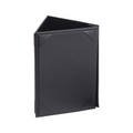 CAC MCT3-75BK Tabletop Sign, Tent / Menu