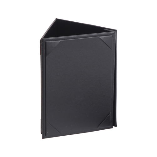 CAC MCT3-75BK Tabletop Sign, Tent / Menu