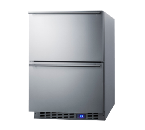 Summit Commercial FF642D Refrigerator, Undercounter, Reach-In