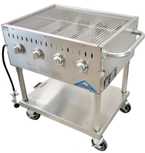Comstock-Castle CS-GBBQ-30 Charbroiler, Gas, Outdoor Grill