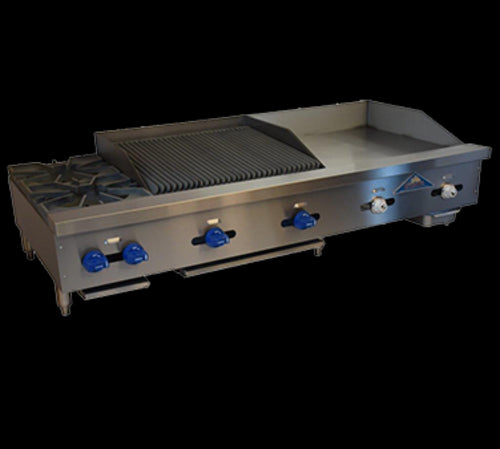 Comstock-Castle FHP60-24T-2RB Griddle / Charbroiler, Gas, Countertop